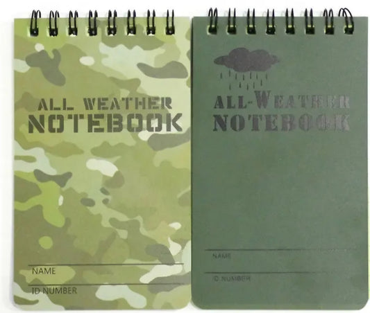 All weather write in rain note pad