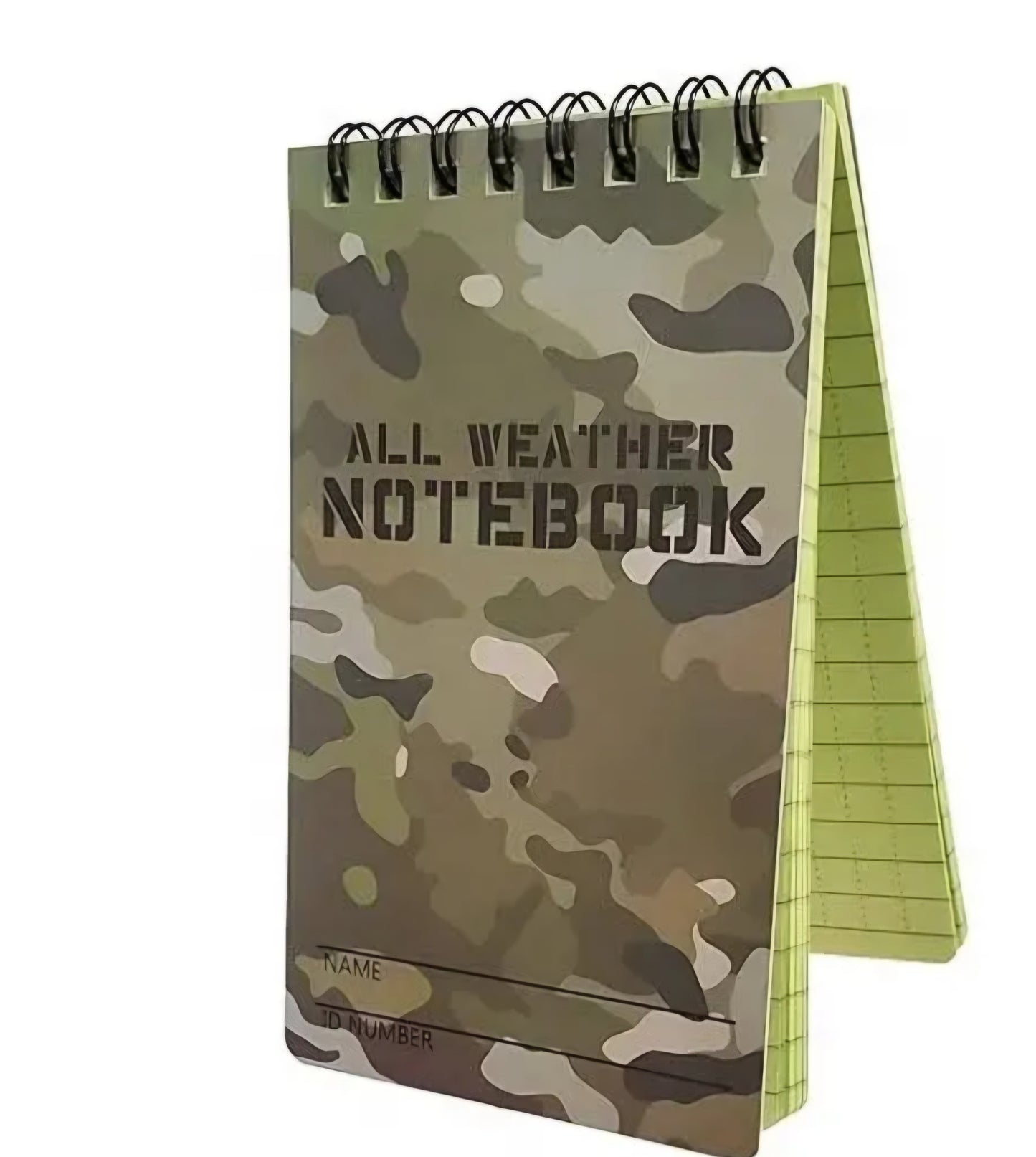 All weather write in rain note pad