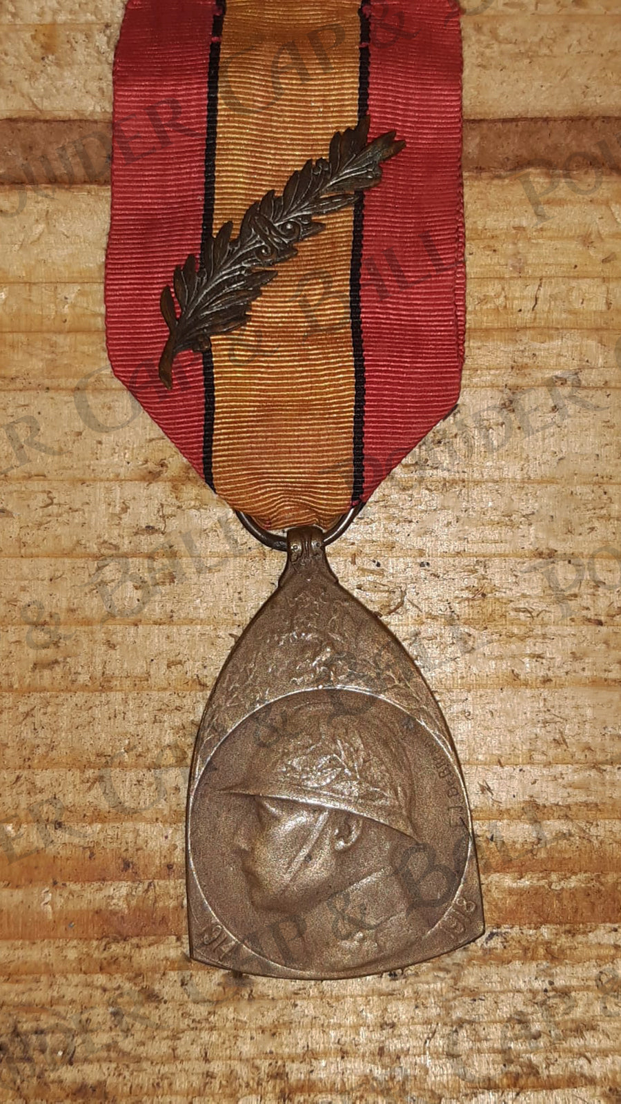 Belgian commemorative war medal 1914-1918 WW1