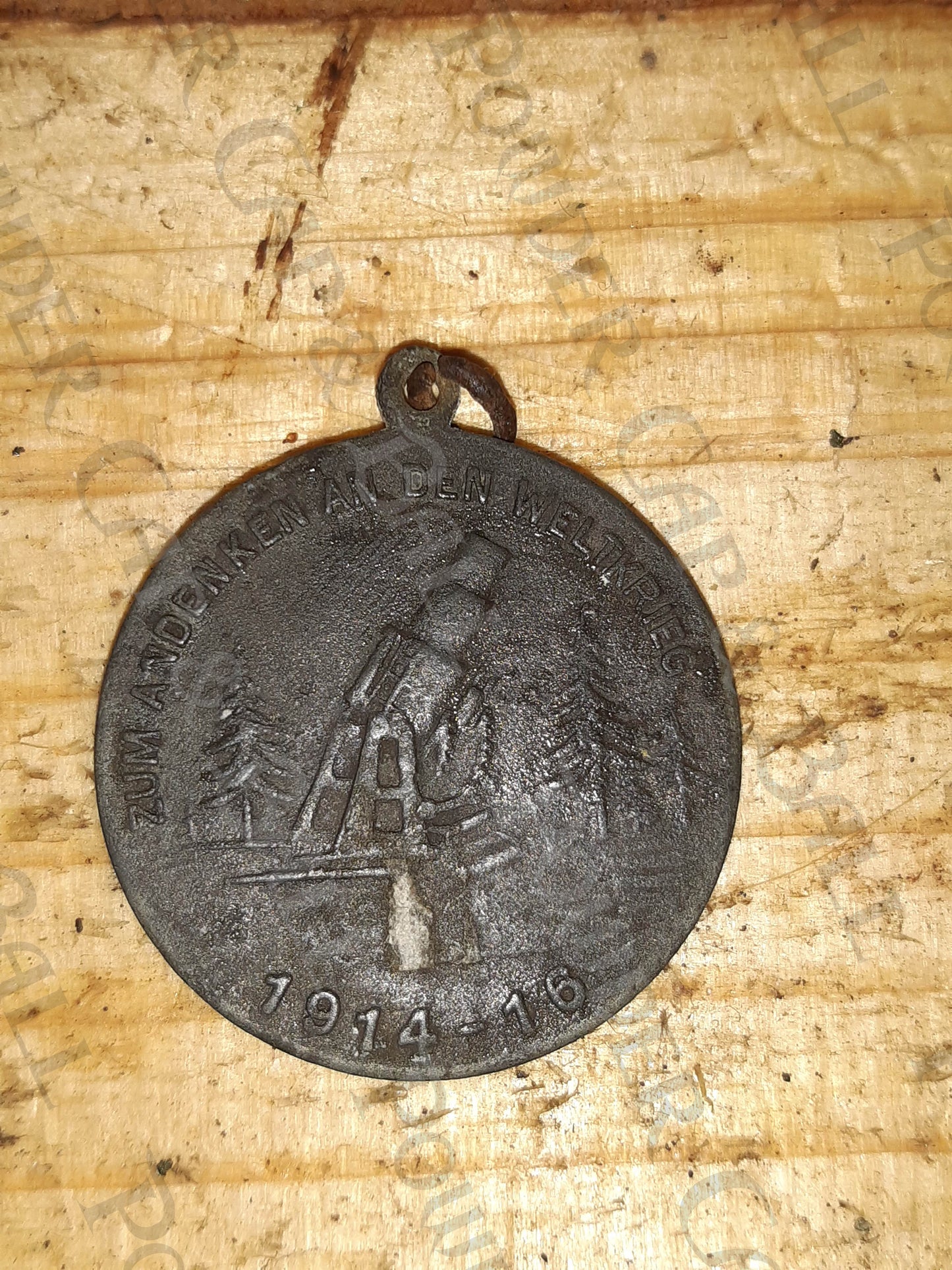 Austrian Franz Josef II Tin medal